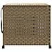 Cesto Portabiancheria Con Ruote 66x35x60 Cm Rattan - Foto miniatura 3