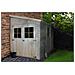 Casa Da Giardino In Legno Naturale (senza Parete Laterale) 318x211 Cm / 6 M²- Magazzino Esterno Con Finestre - Capanno Da Giardino - Timbela M339 - Foto miniatura 2