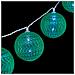 Ghirlanda Con Sfere Led Ø 5 Cm 2 M Verde - Foto miniatura 1