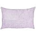 Set Di 2 Cuscini Millet Velluto A Coste 47 X 27 Cm Tinta Unita Viola - Foto miniatura 3