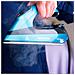 Sliding perfect 2800 Ferro da stiro a secco e a vapore Ceramica 2800 W Nero, Blu - Foto miniatura 15