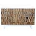 Mobile Credenza Da Interno A 3 Ante Push&pull In Legno Linea Classic - Foto miniatura 4
