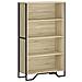 Libreria Rovere Sonoma 80x31x137,5 Cm In Legno Multistrato - Foto miniatura 2