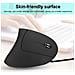 Mouse Verticale Cablato Ergonomico Con Filo 6d Wired Led Da Gioco / Ufficio - Foto miniatura 4