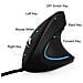 Mouse Verticale Cablato Ergonomico Con Filo 6d Wired Led Da Gioco / Ufficio - Foto miniatura 5