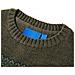 Maglione Per Bambini Lavorato A Maglia Cachi 116 - Foto miniatura 3