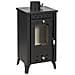 Stufa A Legna Matilde Nera Potenza 7,7 Kw L33xp38,5xh74 - Foto miniatura 2
