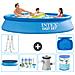Piscina Fuori Terra - In Giro - 305x61 Cm - Blu - Include Accessori Coordinati A462 - Foto miniatura 1