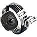 Cinturino In Nylon Intrecciato Ultra Elastico Per Samsung Watch 7 Grey - Foto miniatura 4