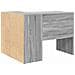 Scrivania ad angolo 2 pcs Grigio sonoma 102 x 50 x 75 cm - Foto miniatura 8