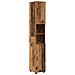 Set di mobili per il bagno 5 pcs Legno vecchio 30 x 35 x 192 cm - Foto miniatura 8