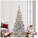Albero di Natale con 300 LED con supporto Argento 210 cm PET - Foto miniatura 2