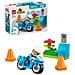 DUPLO 10471 Motocicletta Blu della Polizia, Gioco Didattico 2+ per la Motricità Fine con Moto e Poliziotto, Idea Regalo - Foto miniatura 20