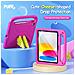 Cover per iPad 10.9 (2022) - Rosa, Antiurto, Con Soporte - Foto miniatura 3