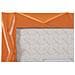 Cornice Portafoto Orangy In Resina Arancio Lucido Geometrica 20x25 - Foto miniatura 3