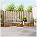 Set divani con cuscino 7 pcs Grigio Naturale e Chiaro - Foto miniatura 2