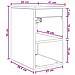 Armadio Bagno In-between Rovere Sonoma 30 x 41 x 50 cm - Foto miniatura 7