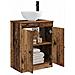 Mobile da bagno con lavabo Legno antico 54 x 35 x 83 cm - Foto miniatura 2