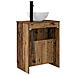 Mobile da bagno con lavabo Legno antico 54 x 35 x 83 cm - Foto miniatura 5
