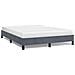 Struttura letto senza Materasso Grigio Scuro 152x203 cm matrimoniale Velluto - Foto miniatura 1