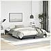 Struttura letto senza Materasso Grigio Scuro 152x203 cm matrimoniale Velluto - Foto miniatura 5
