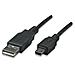 ICOC MUSB-AA-045 - Cavo USB 2.0 A maschio / mini B 5 pin maschio 4,5 m Nero - Foto miniatura 2