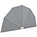 Tenda Laterale per Terrazza Pieghevole Grigio 160 cm - Foto miniatura 5
