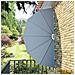 Tenda Laterale per Terrazza Pieghevole Grigio 160 cm - Foto miniatura 3