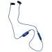 NJ310B Auricolare Stereo Bluetooth con Cavo Colore Blu - Foto miniatura 1