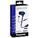 NJ310B Auricolare Stereo Bluetooth con Cavo Colore Blu - Foto miniatura 4