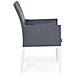 Set Di 2 Sedie Da Giardino Grigie Bacoli - Foto miniatura 10