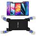 Supporto Per Bici E Moto Smartphone Max 185x95mm Fissaggio Manubrio 360° - Foto miniatura 6