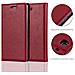 Custodia Compatibile Con Sony Xperia Z3 Compact In Rosso Mela - Coperchio Protettiva Con Chiusura Magnetica, Funzione Stand E Tasca Per Le Carte - Foto miniatura 2