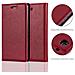 Custodia Compatibile Con Sony Xperia Z3 Compact In Rosso Mela - Coperchio Protettiva Con Chiusura Magnetica, Funzione Stand E Tasca Per Le Carte - Foto miniatura 5