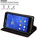 Custodia Compatibile Con Sony Xperia Z3 Compact In Rosso Mela - Coperchio Protettiva Con Chiusura Magnetica, Funzione Stand E Tasca Per Le Carte - Foto miniatura 7