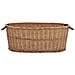 Cesta Per Legna Con Maniglie 88x57x34cm Salice Naturale - Foto miniatura 3