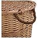 Cesta Per Legna Con Maniglie 88x57x34cm Salice Naturale - Foto miniatura 5