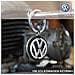 Portachiavi Kr16-05 Vw Vw Emblem 1 Portachiavi Ufficiale Su Licenza Da Volkswagen Lucido Metallo Fuso Metallo Originale - Foto miniatura 3