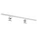 Led Luce Dello Specchio 80 Centimetri Gabinetto Clip Bagno Ip44 Neutra 4000k Bianco Alluminio 800x108x40mm 15w 1000lm - Foto miniatura 1