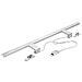Led Luce Dello Specchio 80 Centimetri Gabinetto Clip Bagno Ip44 Neutra 4000k Bianco Alluminio 800x108x40mm 15w 1000lm - Foto miniatura 2
