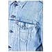 Giubbotto Trucker In Denim Stone Wash Chiaro - Foto miniatura 5