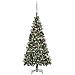 Set Albero Natale Artificiale con LED Palline e Pigne 210 cm - Foto miniatura 1