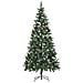 Set Albero Natale Artificiale con LED Palline e Pigne 210 cm - Foto miniatura 3