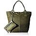 Borsone Da Donna In Pelle 3-000383 Shopper, Taglia Unica, Verde (7000 Oliva.), Taglia Unica - Foto miniatura 1