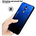 Custodia Compatibile Con Huawei Mate 10 Pro In Blu - Nero - Coperchio Protettivo Bicolore In Vetro Temperato E Silicone Tpu - Foto miniatura 6