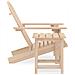 Sedia Da Giardino Adirondack Con Tavolino In Legno Abete - Foto miniatura 3