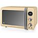 Microonde Digitale Sm22030cneu Retro 20L 5 Livelli Di Potenza Scongelamento Timer 60 Min 800W Colore Crema - Foto miniatura 1