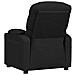 Poltrona Massaggiante Reclinabile Nera in Tessuto - Foto miniatura 4