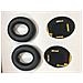 1 Paio Di Cuscinetti Auricolari Di Ricambio Per Cuffie Bose Nc700, Cuscinetti Auricolari In Pelle Di Pecora, Materiale Morbido E Resistente, Riducono I Rumori Esterni Fastidiosi, Buoni Cuscinetti Di Ricambio Black - Foto miniatura 2