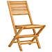Sedie Da Giardino Pieghevoli 4pz 47x62x90cm Legno Massello Teak - Foto miniatura 3